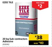 Ezee Tile 20Kg Sub Contractors Adhesive