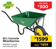 Lasher 65L Concrete Wheelbarrow