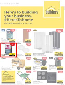 Builders Lusaka & Makeni :Here's To Building Your Business (11 January - 31 January 2022), page 1