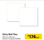 Shiny Wall Tiles-200mm x 200mm Per Sqm