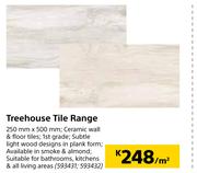 Treehouse Tile Range-250mm x 500mm Per Sqm