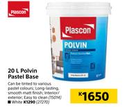 Plascon 20L Polvin Pastel Base (White)