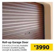Roll-Up Garage Door 2.4m(h) x 2.1m(w)