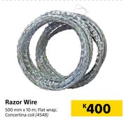 Razor Wire 500mm x 10m