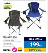 Camp Master Classic 200 Chair-Each