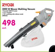 Ryobi 3000 W Blower Mulching Vacuum