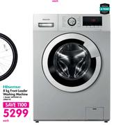 Hisense 8kg Front Loader Washing Machine WFHV80125