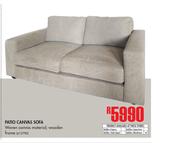 Patio Canvas Sofa