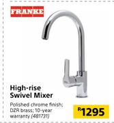 Franke High-Rise Swivel Mixer