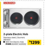  Goldair 2 Plate Electric Hob