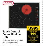  Defy Touch Control Ceran Slimline Hob DHD394