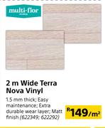 Multi Flor 2m Wide Terra Nova Vinyl-Per Sqm