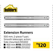 Builders Extension Runners 400mm-2 Piece/1 Pair