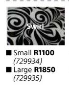 Parrot Products Swirl Hob Splashback (Small)
