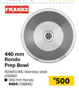 Franke 340mm Rondo 