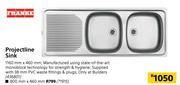 Franke Projectline Sink 800mm X 460mm