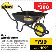 Builders 65L Wheelbarrow