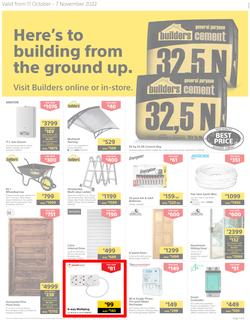 Builders Inland : Here's To Building From The Ground Up (11 October - 07 November 2022), page 1