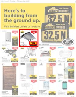 Builders Inland : Here's To Building From The Ground Up (11 October - 07 November 2022), page 1