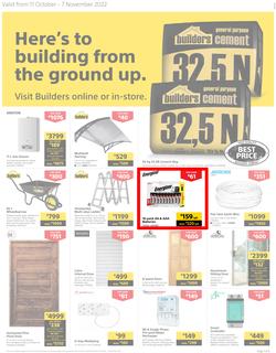 Builders Inland : Here's To Building From The Ground Up (11 October - 07 November 2022), page 1