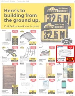 Builders Inland : Here's To Building From The Ground Up (11 October - 07 November 2022), page 1