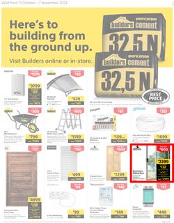 Builders Inland : Here's To Building From The Ground Up (11 October - 07 November 2022), page 1