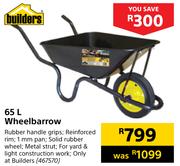 Builders 65 L Wheelbarrow