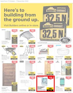 Builders KwaZulu-Natal : Here's To Building From The Ground Up (11 October - 07 November 2022), page 1