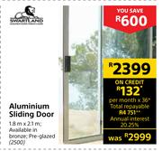 Swartland Aluminium Sliding Door-1.8m x 2.1m