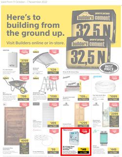 Builders Western Cape : Here's To Building From The Ground Up (11 October - 07 November 2022), page 1