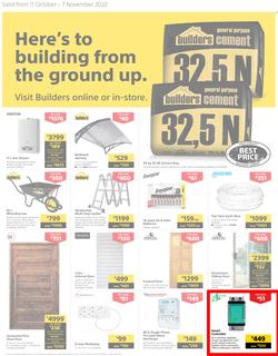 Builders Western Cape : Here's To Building From The Ground Up (11 October - 07 November 2022), page 1