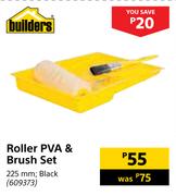 Builders Roller PVA & Brush Set