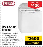 Defy 195L Chest Freezer