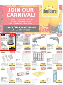 Builders Botswana : Join Our Carnival! (20 October - 23 October 2022), page 1