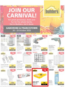 Builders Botswana : Join Our Carnival! (20 October - 23 October 2022), page 1