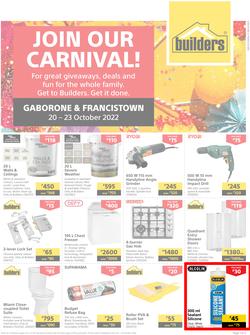 Builders Botswana : Join Our Carnival! (20 October - 23 October 2022), page 1