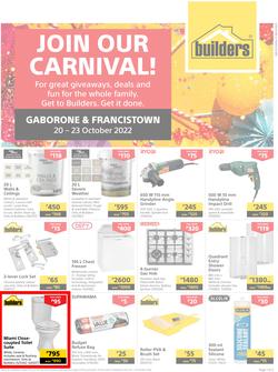 Builders Botswana : Join Our Carnival! (20 October - 23 October 2022), page 1