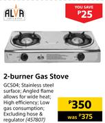Alva 2 Burner Gas Stove