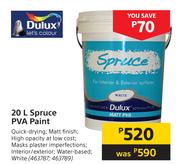 Dulux Spruce PVA paint-20Ltr