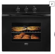 Defy 600 Under Counter Oven Slimline (Black)