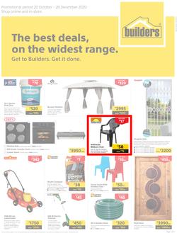 Builders Botswana : The Best Deals On The Widest Range (20 October - 28 December 2020), page 1