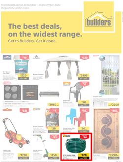 Builders Botswana : The Best Deals On The Widest Range (20 October - 28 December 2020), page 1