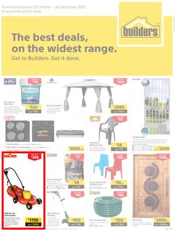 Builders Botswana : The Best Deals On The Widest Range (20 October - 28 December 2020), page 1