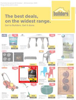 Builders Botswana : The Best Deals On The Widest Range (20 October - 28 December 2020), page 1