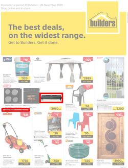 Builders Botswana : The Best Deals On The Widest Range (20 October - 28 December 2020), page 1