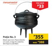 Megamaster Potjie No. 3