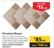 Porcelain Mosaic 300mm x 300mm-Per Pack