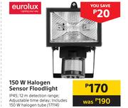 Eurolux 150W Halogen Sensor Floodlight