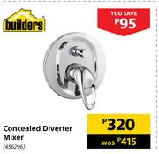 Builders Concealed Diverter Mixer