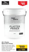 Fired Earth Plaster Nano-Tech Primer-20Ltr